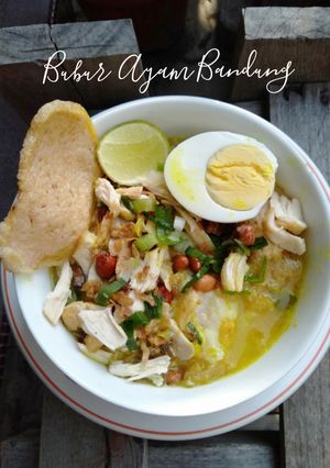 Foto resep Bubur Ayam Bandung