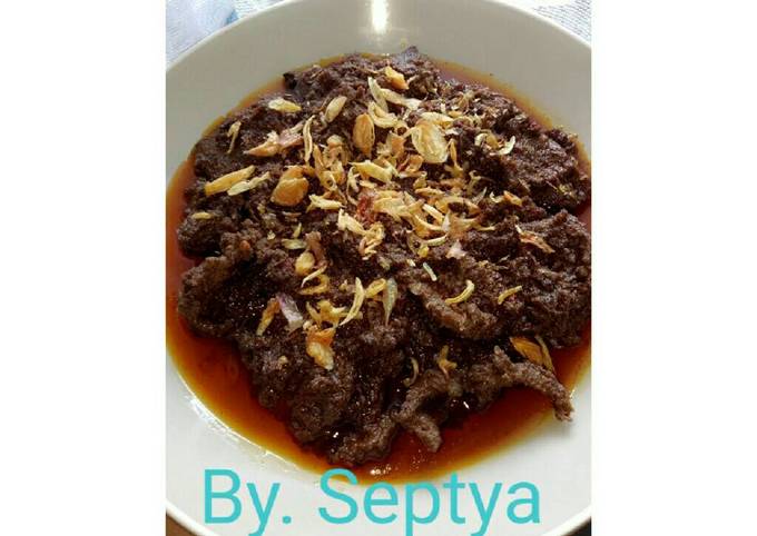 Rendang Daging khas minang