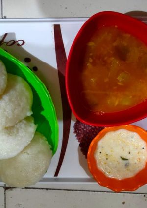 इडली सांभर (idli sambar reicpe in Hindi) रेसिपी मुख्य फोटो