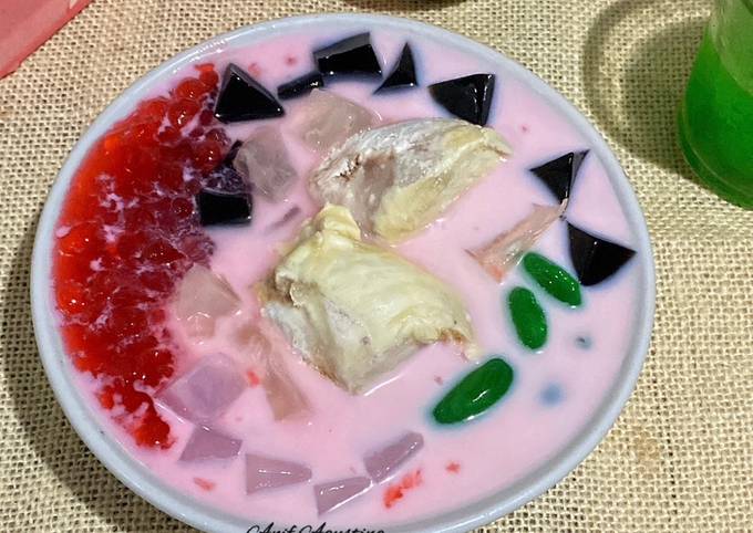 Resep Es Campur Kuah Susu Oleh Anif Agustina Cookpad