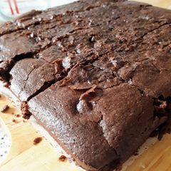 The Best Vegan Brownies A picture of The Best Vegan Brownies.
