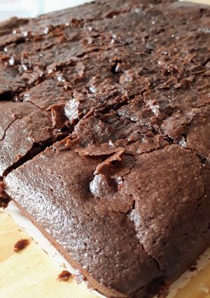A picture of The Best Vegan Brownies.