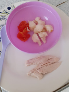 Una foto de Alimentación complementaria blw