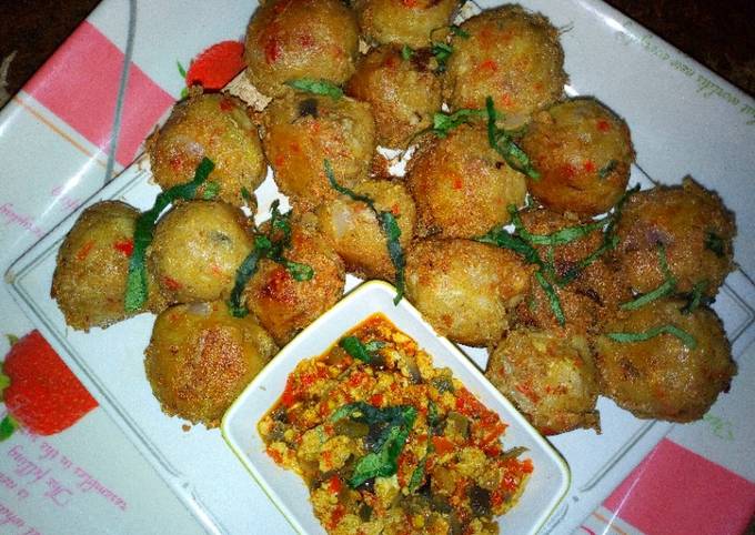 Yam balls