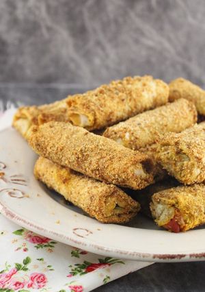 عکسی از دستور بورک بادمجان