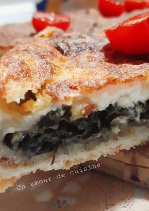 Une photo de Tourte aux épinards 🍴