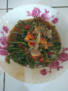 Foto resep Cah Kangkung Tauco