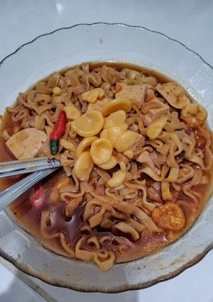 Foto resep Indomie seblak jeletot hype beast
