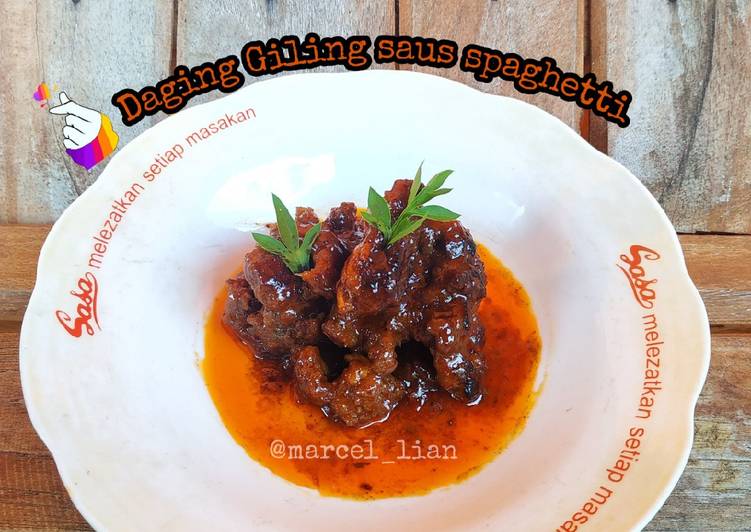 Daging giLing Saus Spaghetti 🍖🐄