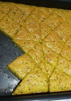 صورة لوصفة الحلبة الفلسطينية 😋