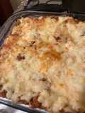 Lasaña vegetariana de soja y queso