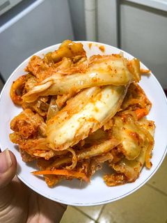 Hình của món Kim chi.