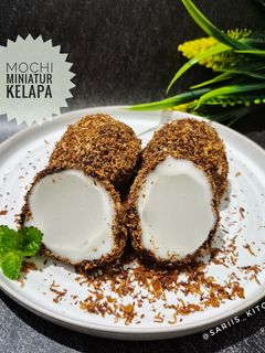 Foto resep Mochi Miniatur Kelapa