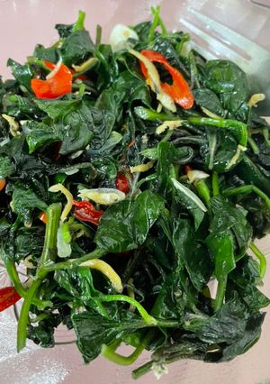 Foto resep Bayam Brazil Tumis