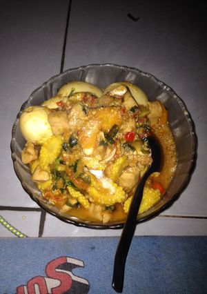 Foto resep Ayam telur bumbu kemangi
