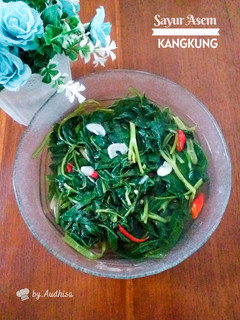 Foto resep 14. Sayur Asem Kangkung #MasakanRumahan