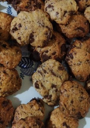 Una foto de Galletas con chips de chocolate
