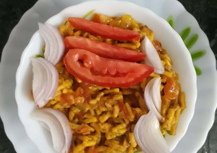 Easiest Way to Make Award-winning Long Sev snack with onion tomato