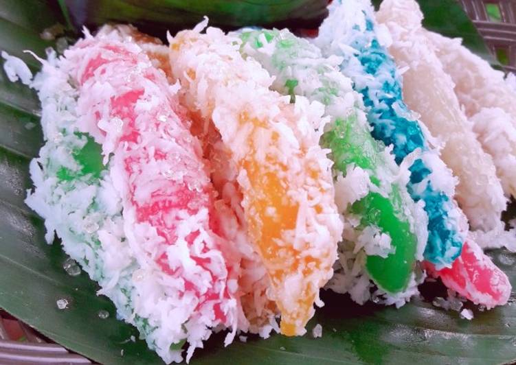 resep cara mengolah CENIL PELANGI - Mudah dan Ekonomis