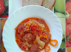 Lecsó recept fotója