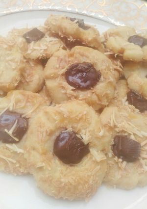 Foto resep Choco Thumbprint Cookies | Kue Sidik Jari Coklat ? 😅