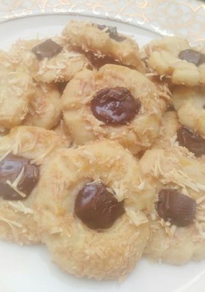 Foto resep Choco Thumbprint Cookies | Kue Sidik Jari Coklat ? 😅