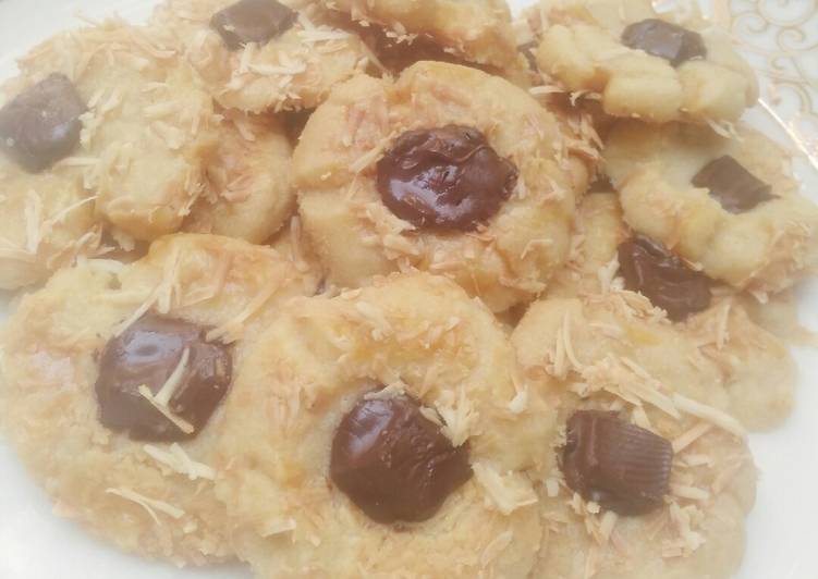 Resep Choco Thumbprint Cookies | Kue Sidik Jari Coklat ? 😅, Bisa Manjain Lidah