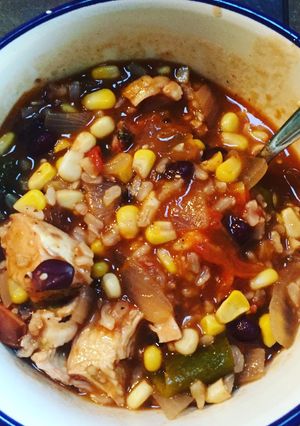 A picture of Summertime Veggie Soup.