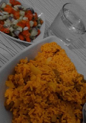 عکسی از دستور دمپخت با گوشت چرخ کرده🫠
