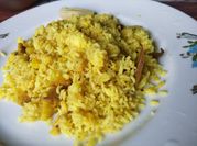 A picture of turmeric bay leaf