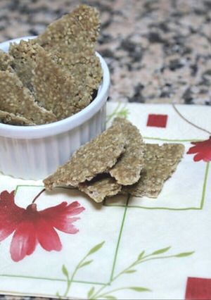 A picture of Vegan Gluten-Free Sesame Bars.