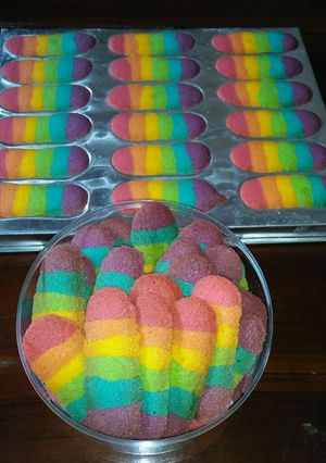 Foto resep Lidah kucing rainbow kokoh #bikinramadanberkesan 29