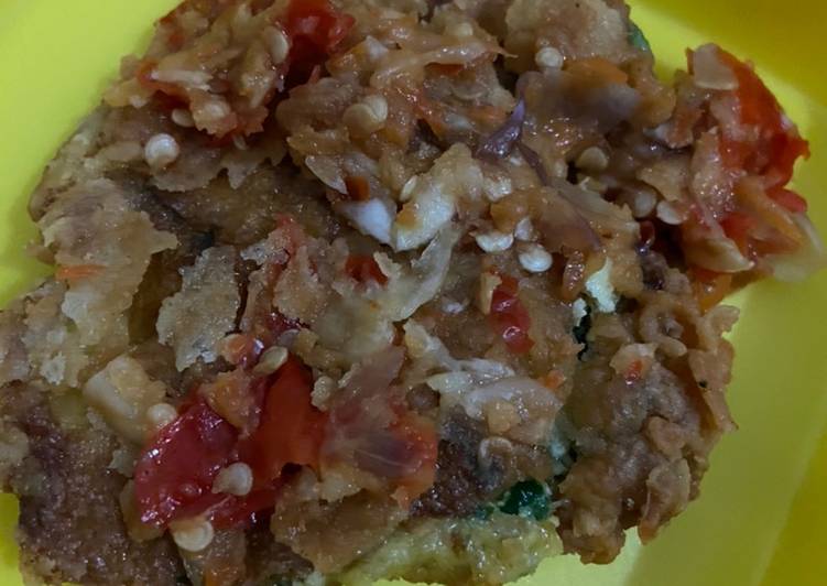 Resep Telur Geprek, Bikin Ngiler