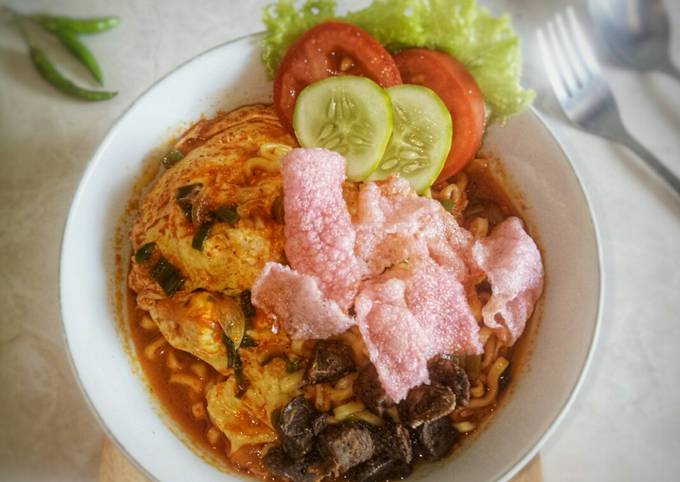 Mie Abuih Padeh Minang