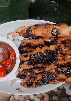 Foto resep Sate Ayam Teflon