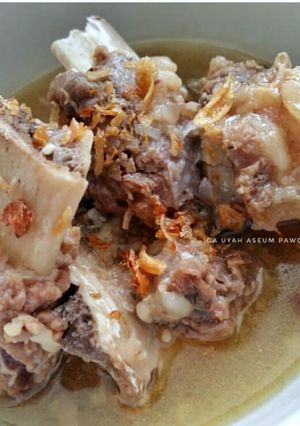 Foto resep Iga Uyah Aseum (Iga garam asam)