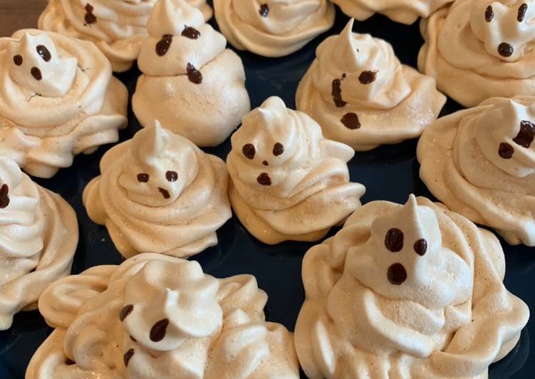 How to Make Quick Meringue ghosts 👻