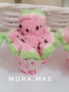 Foto resep Bolu Kukus Semangka
