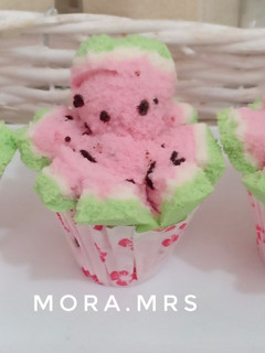 Foto resep Bolu Kukus Semangka