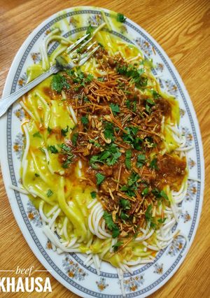 A picture of Beef khausa.