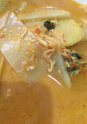 Foto resep Gulai rebung ikan teri