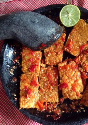 Foto resep Tempe Penyet sambel Favorite