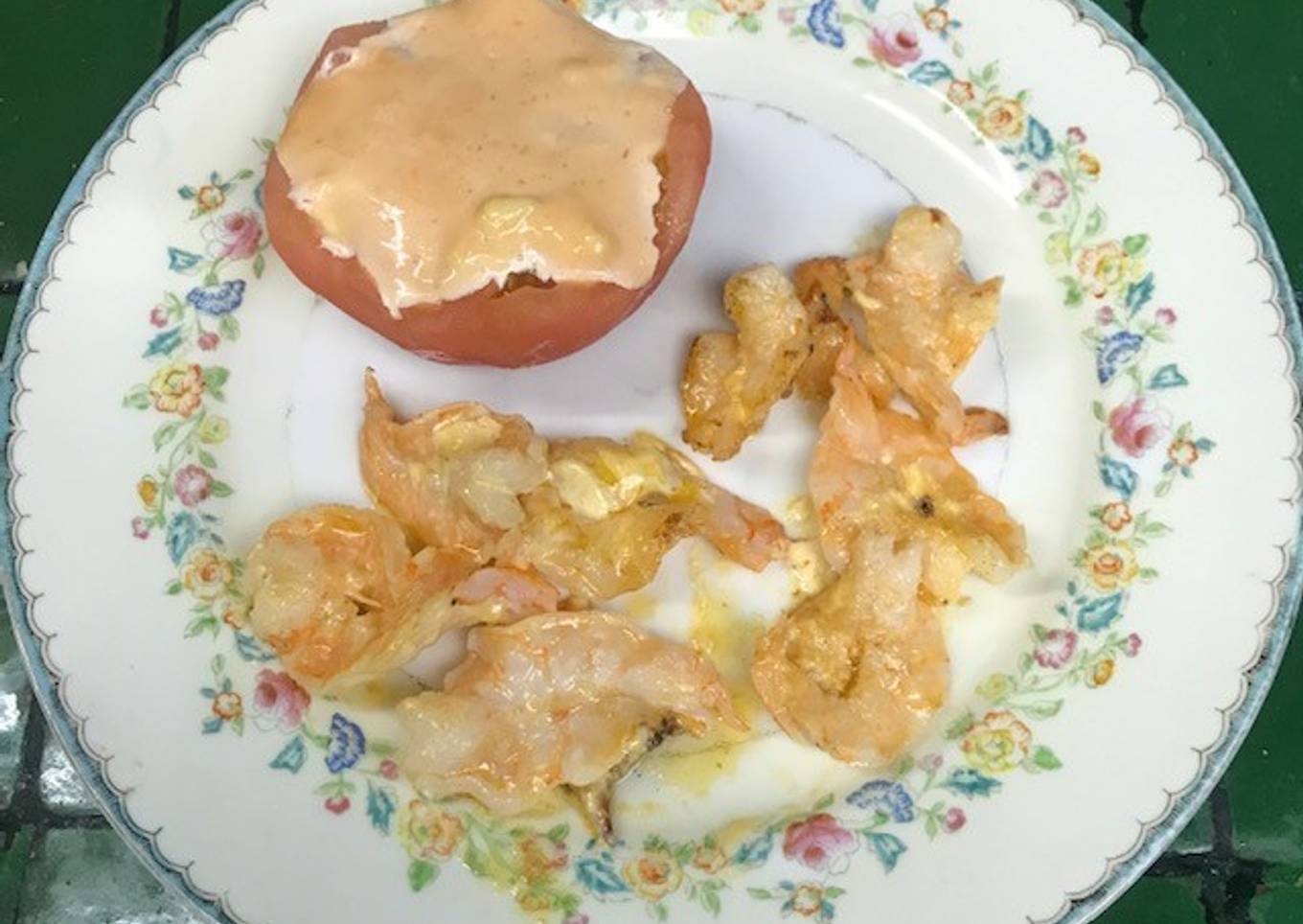 Camarones đ€ con mayonesa de chipotle