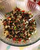 Ceviche de champiñones