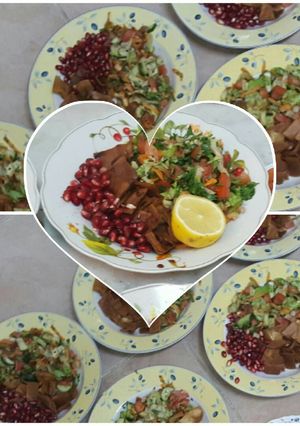 صورة لوصفة الفتوش اللذيذ😜