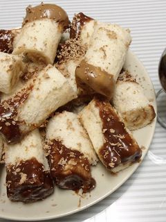 Una foto de Rollitos de mermelada