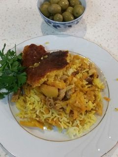عکسی از دستور هویج پلو