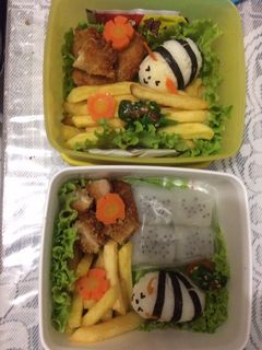Foto resep Bee bento (bento tawon)