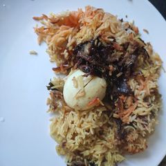 A picture of EGG Dum Biriyani.