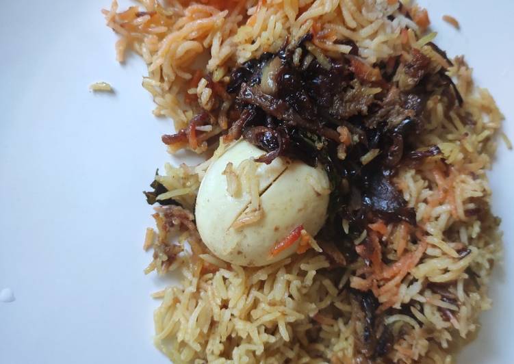 Recipe of Quick EGG Dum Biriyani